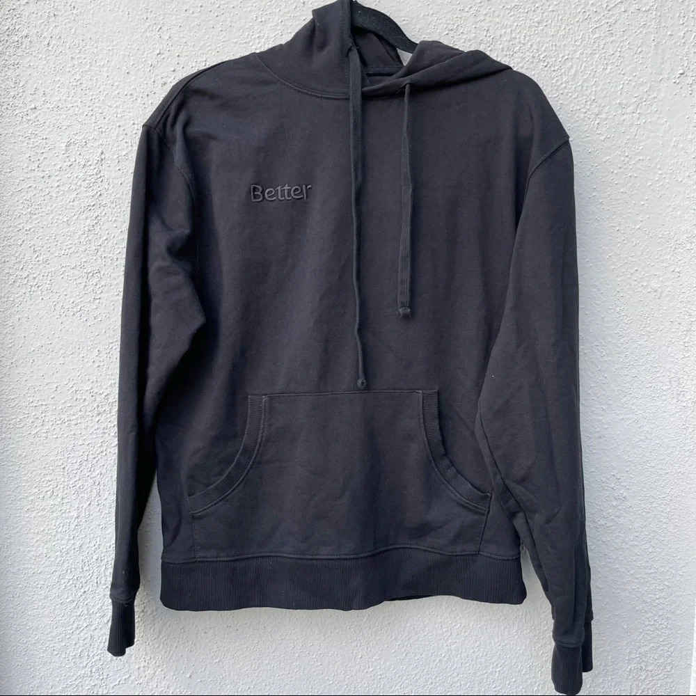 Kotn black better hoodie